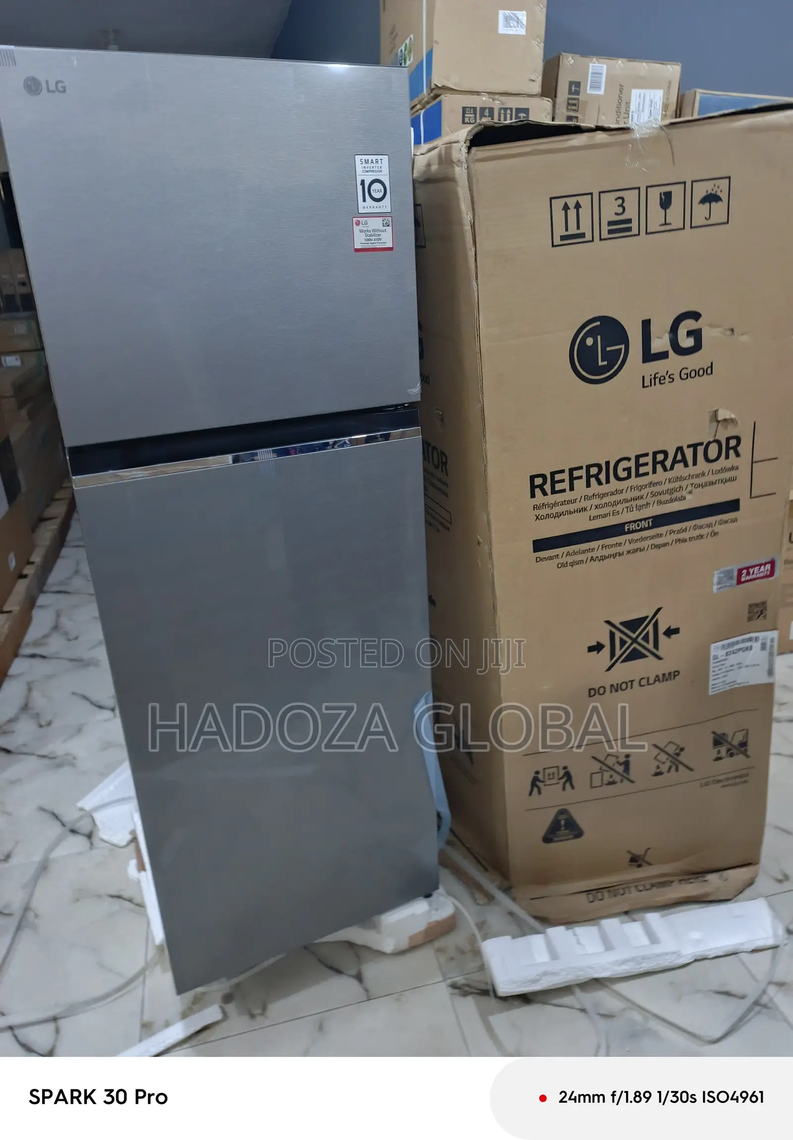 260l Lg Refrigerator, Cool Pac Equipped