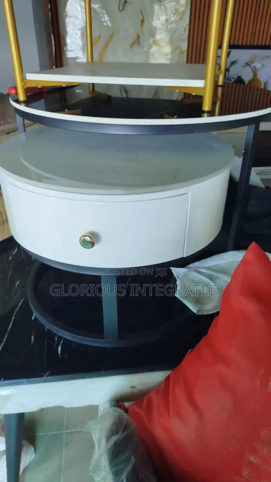 Luxury Centre Table With Side Drawer