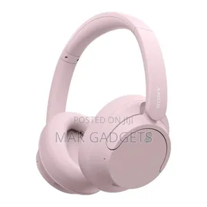 Sonymax Wh-Ch720n Noise Cancelling Wireless Headphones - Pink