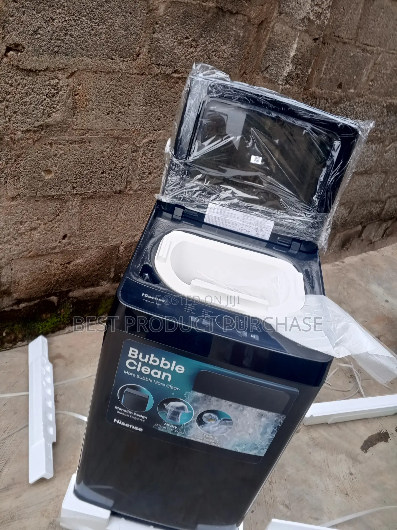 Hisense 9kg Washer – Led Display Easy Control Panel