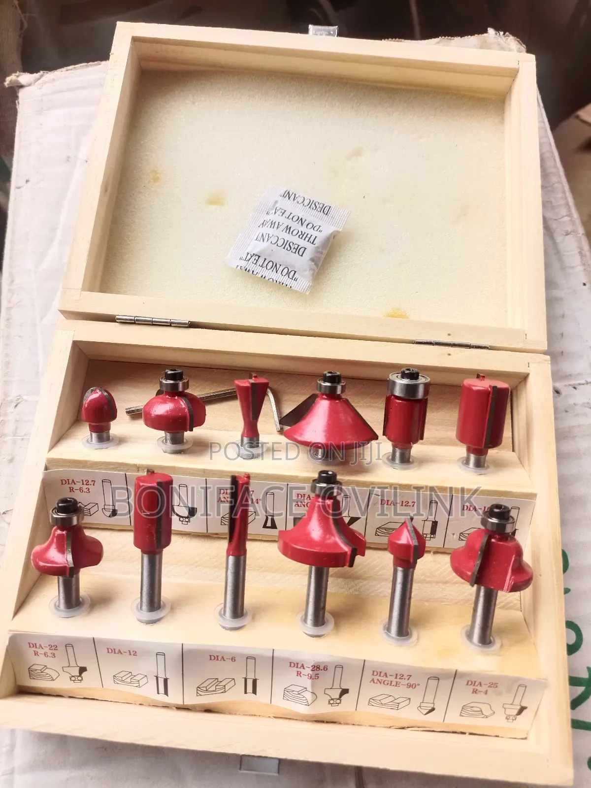 Router Bit Set ( 6.35 Mm )