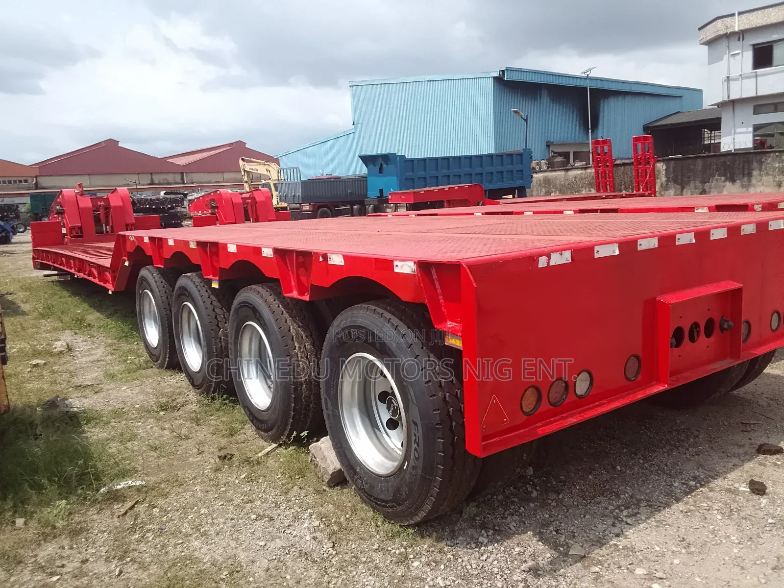 Lowbed 100 Tons Front Loading