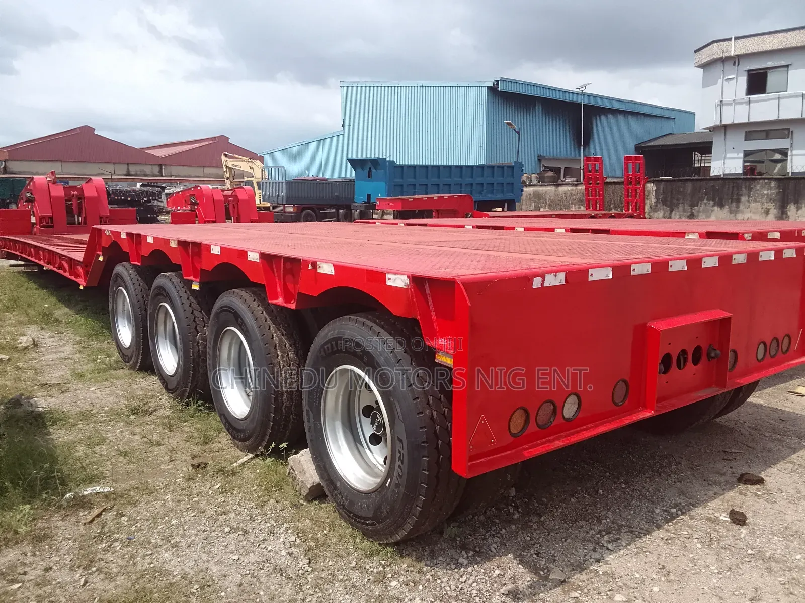 Lowbed 100 Tons Front Loading