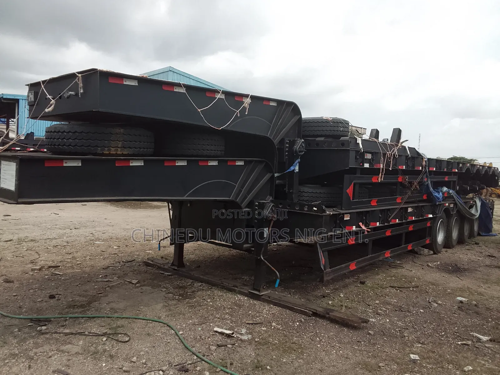 Lowbed 120 Tons Back Loading