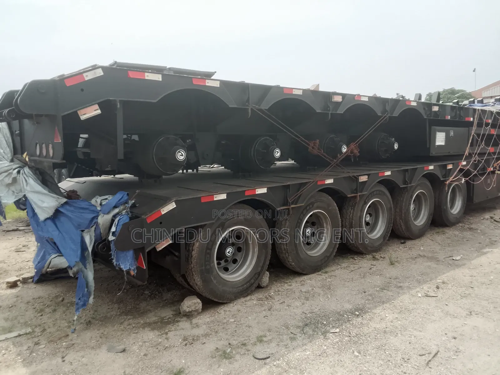 Lowbed 120 Tons Back Loading