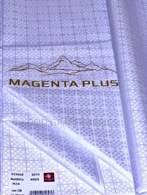 100% Cotton Swiss Cotton White Guinea Brocade