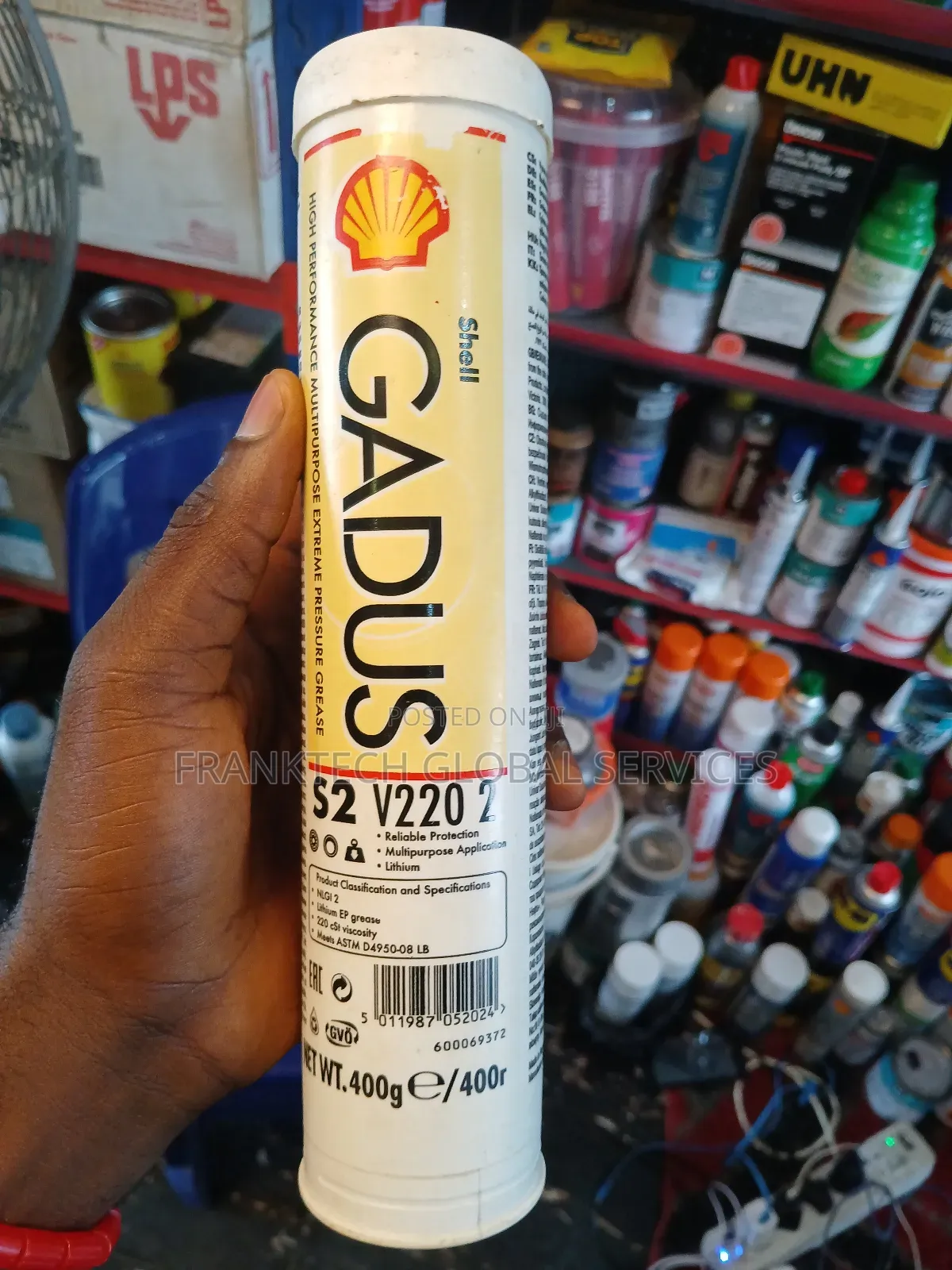 Shell Gadus Grease S2v220 2
