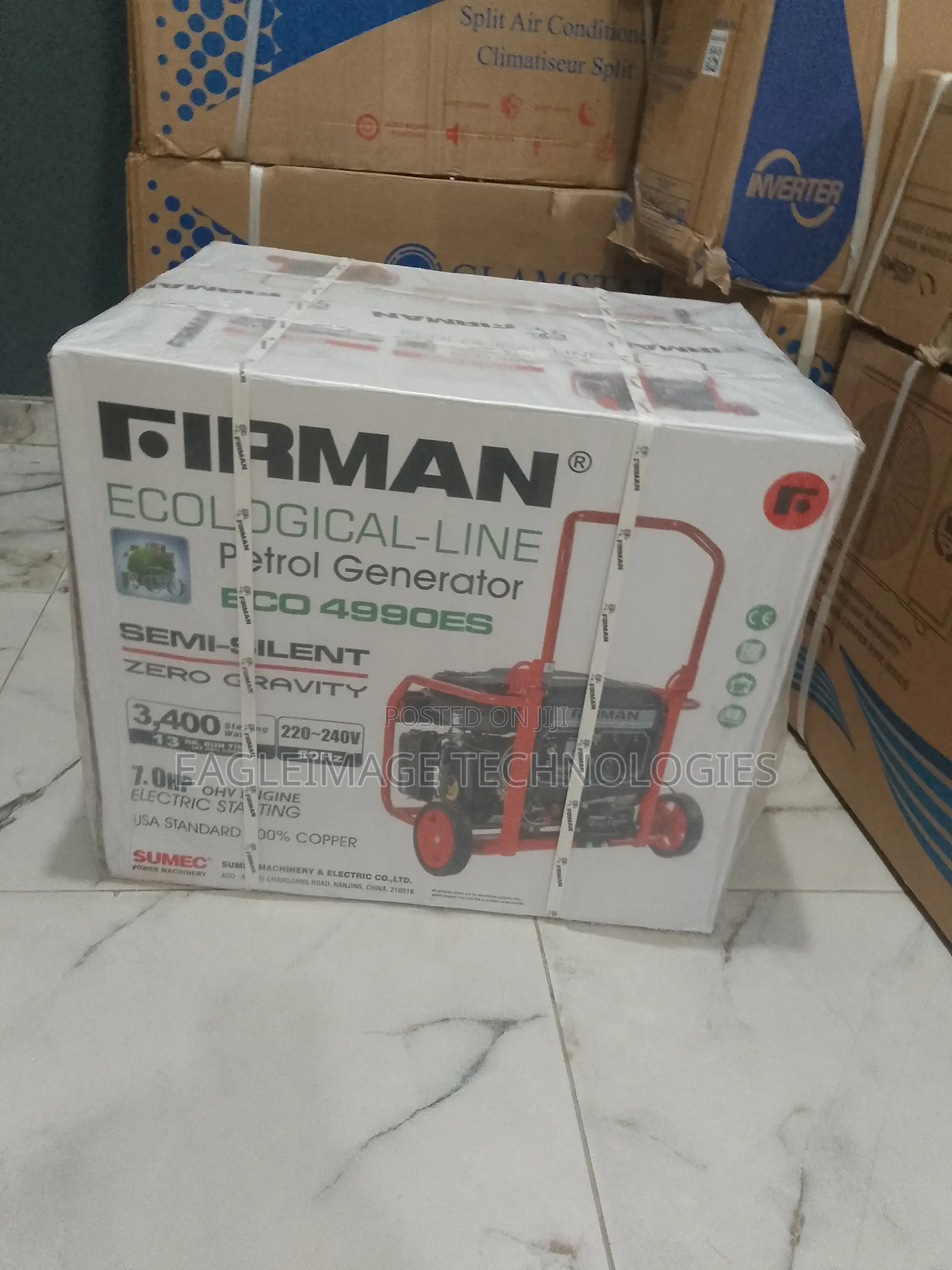 Firman Ec04990es - Reliable 9500w Dual-Fuel Generator for Home Backup