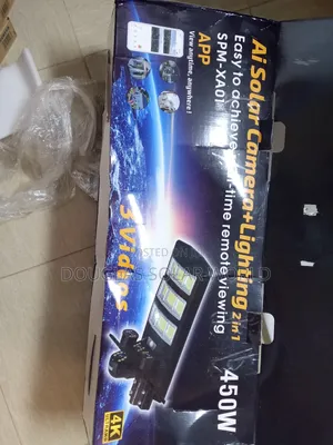 Ai Solar Plastic Light With Camera 450w