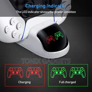 The Dobe Dual Charging Dock for Ps5 Controllers