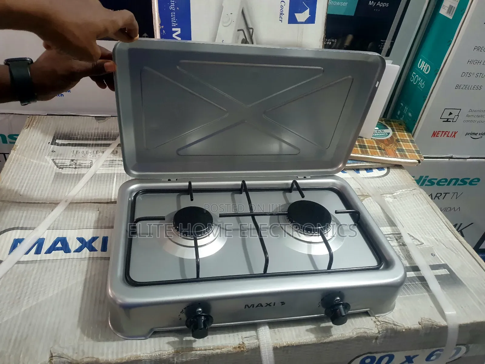Maxi 2 Burner Tabletop Cooker