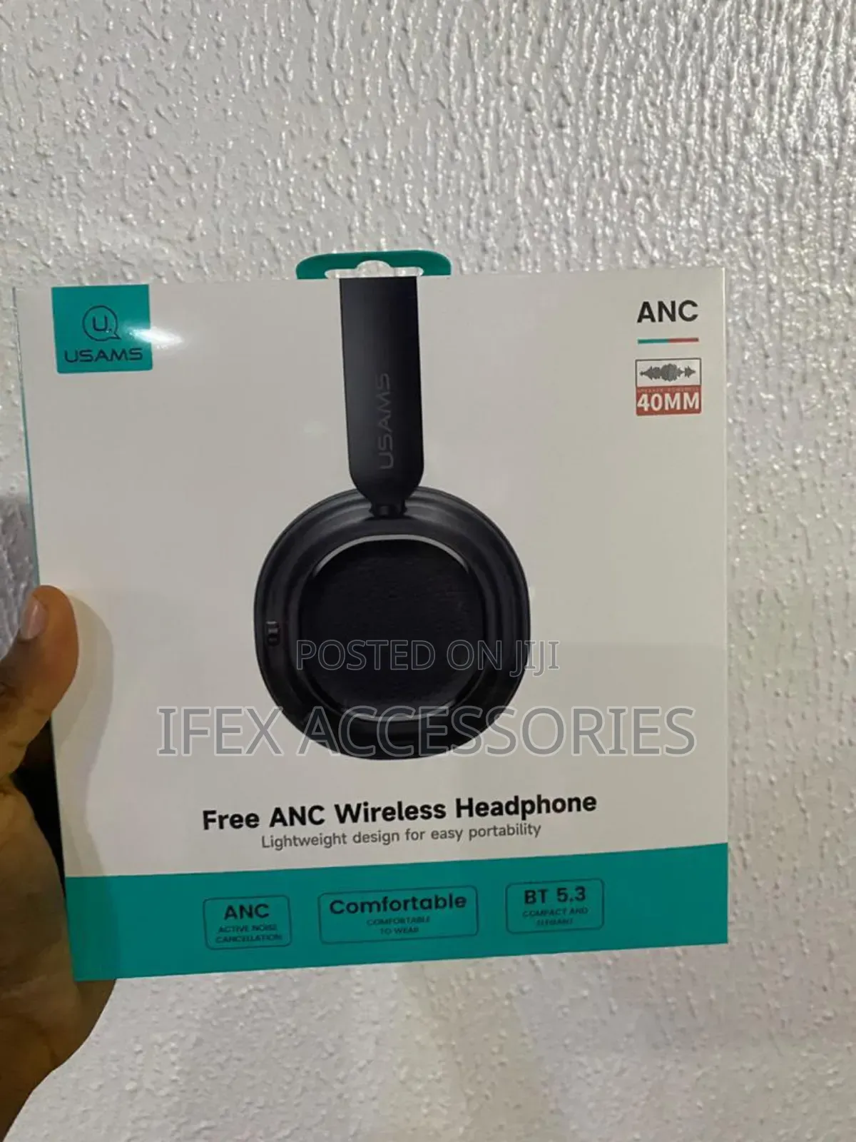 Usams Anc Wireless Headphone