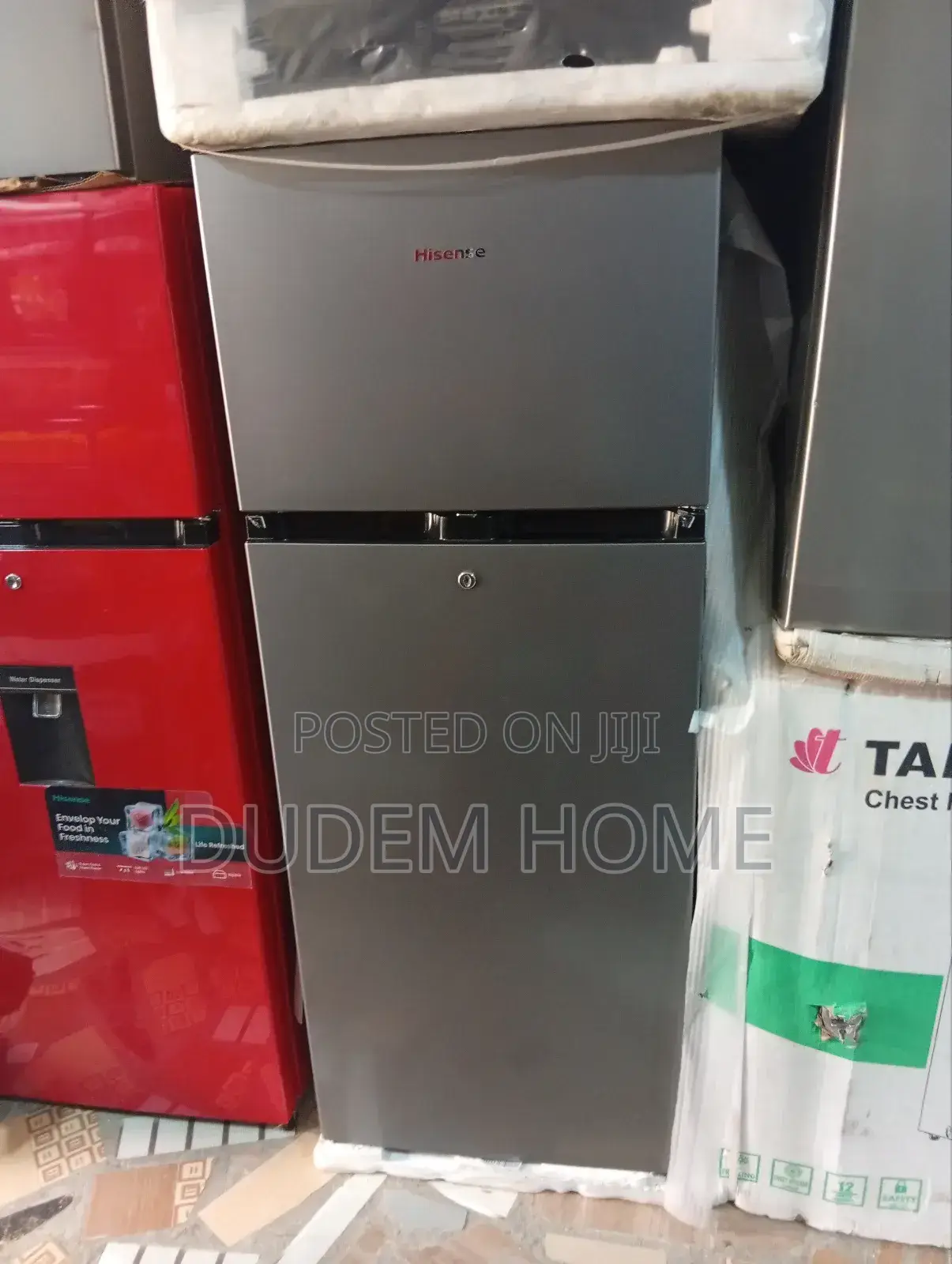 Hisense Double Door Refrigerator 205litrs