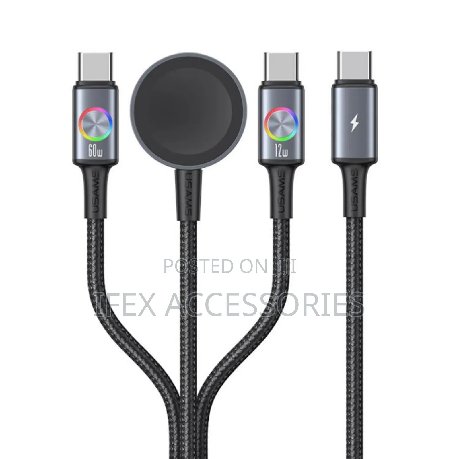 Usams Three in One Data Cable