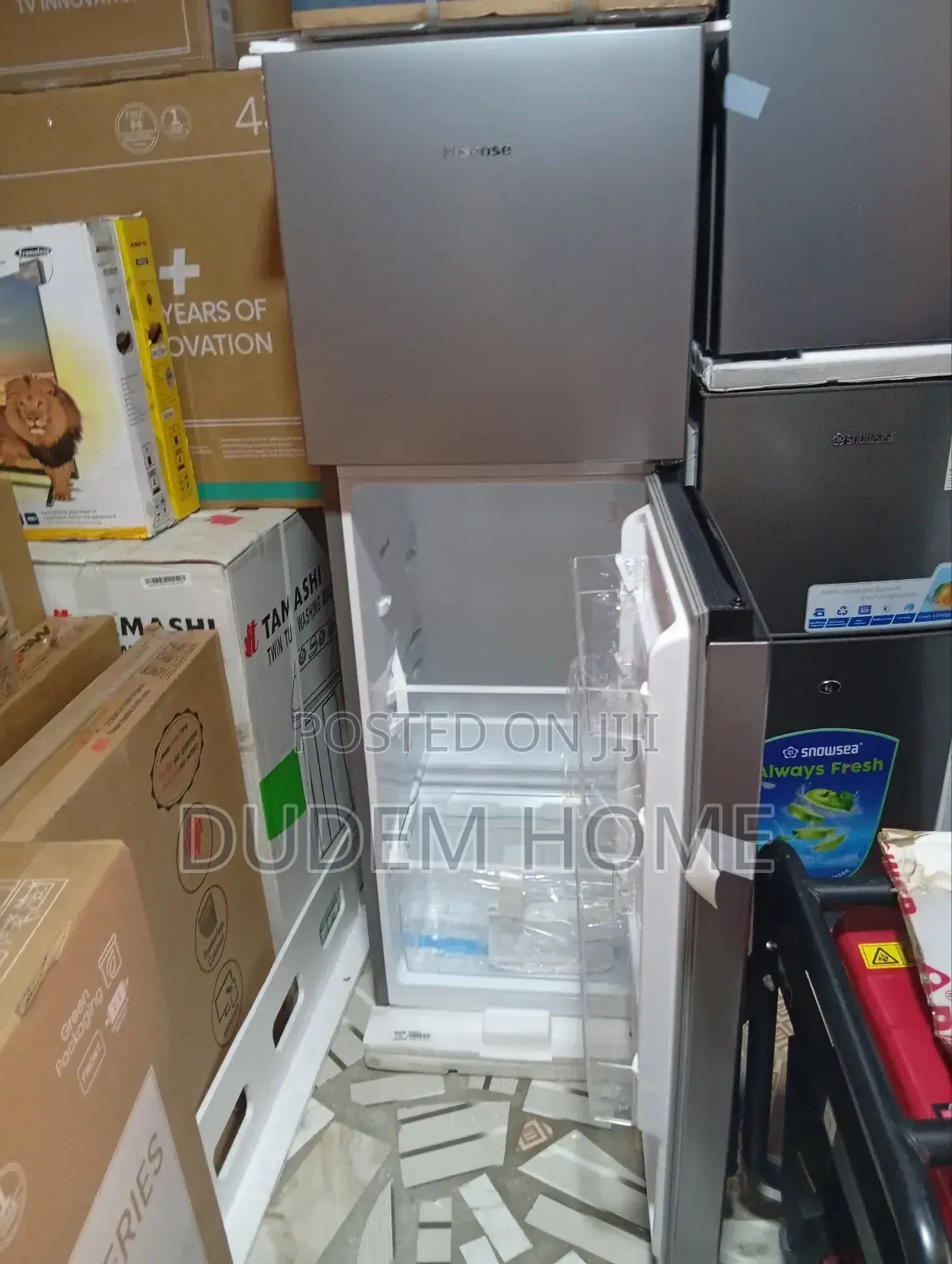 Hisense Double Door Refrigerator (Ref200dr) 154litrs