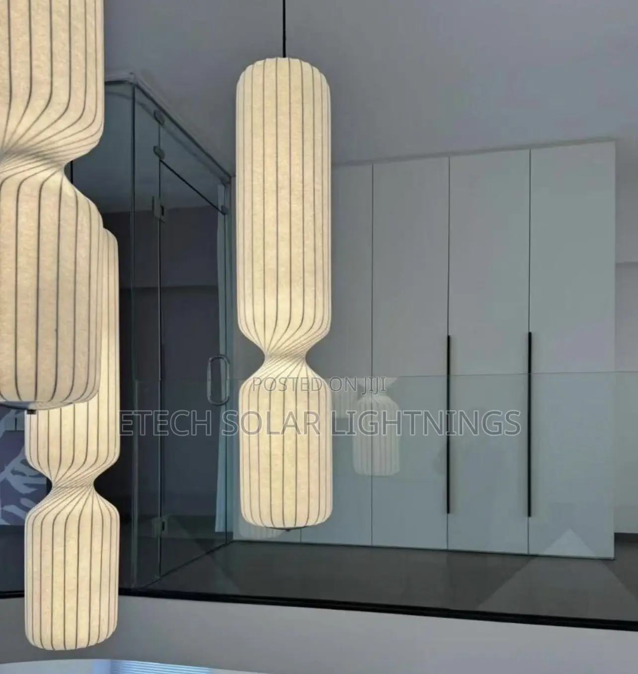 Luxury Modern Led Silk Pendant Chandelier Light