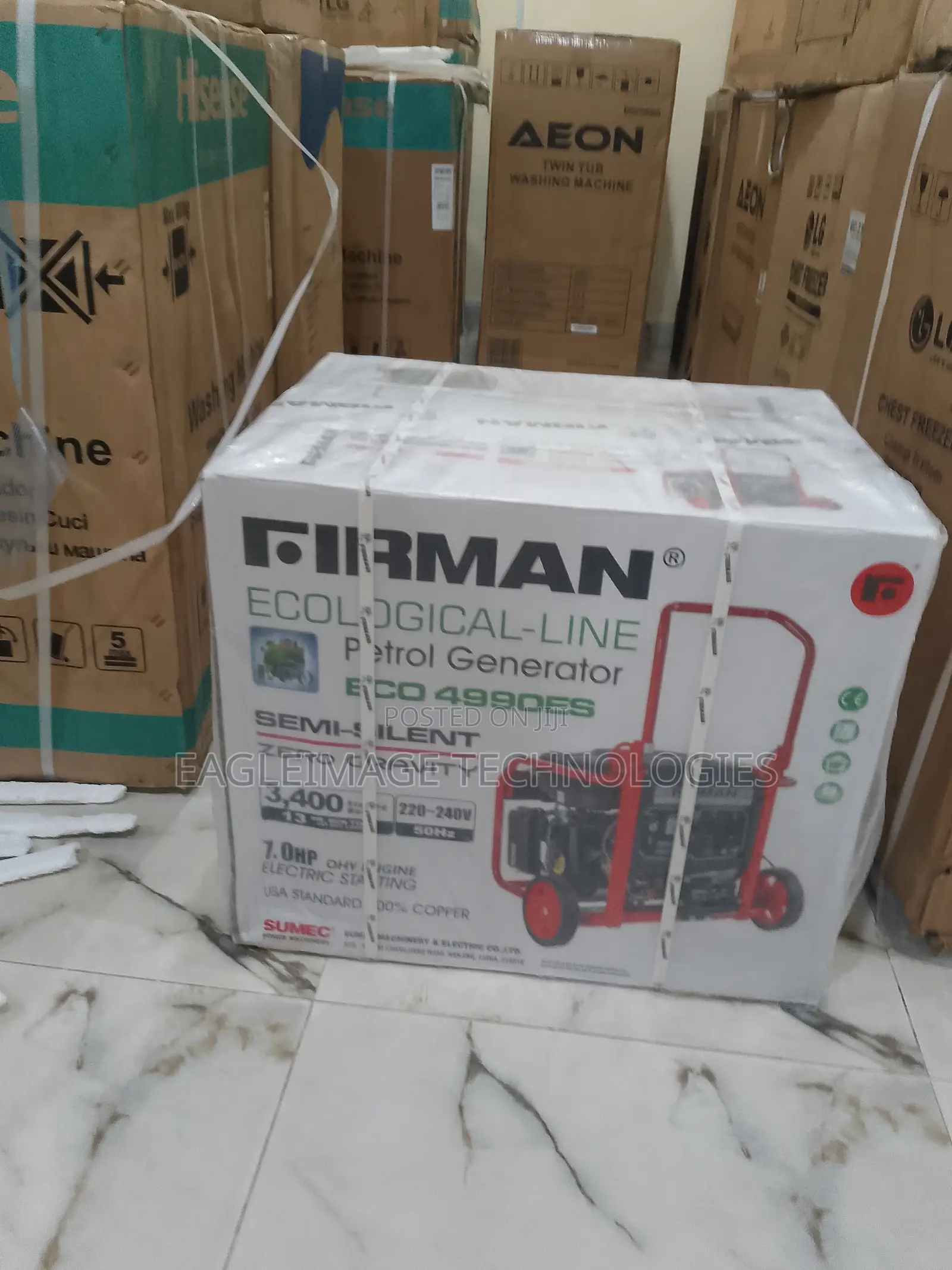 Dual-Fuel Dynamo: Firman Ec04990es for Versatile Use