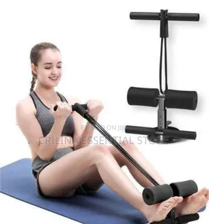 Adjustable Sit-Up-Bar With Self Suction for Exercise