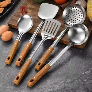5 Set of Luxury Stainless Steel Cooking Utensils
