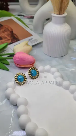 A Blue Pearl Earrings