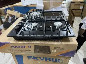 Polystar Pv-Gt60g3h Gas Hob – 3+1 Built-in Modern Cooker