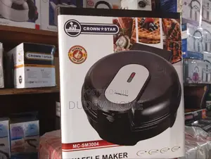 Crown Star Waffle Maker 1000watt