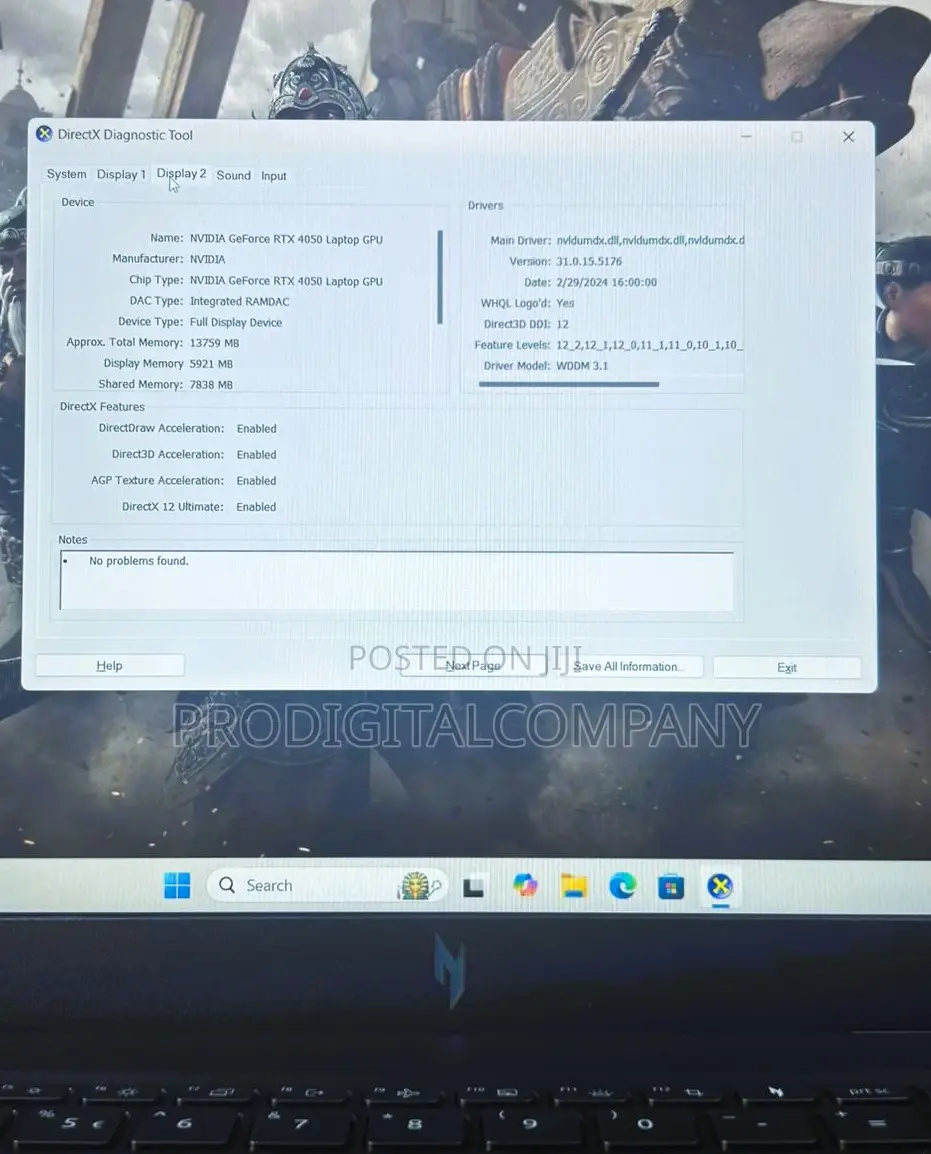 Laptop Acer Nitro 5 16GB AMD Ryzen 5 SSD 512GB