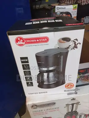 Crown Star Coffee Maker 800w 1.4litres