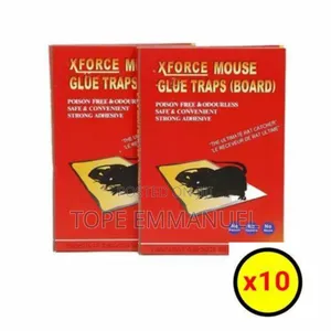 Fast Rat Catcher Gum Mouse Glue Trap Rat Trap Board - 12 Pieces