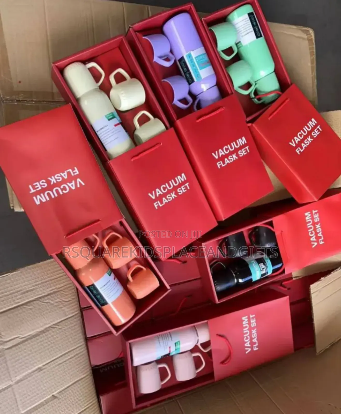 800ml Red Package Flask for Souvenir