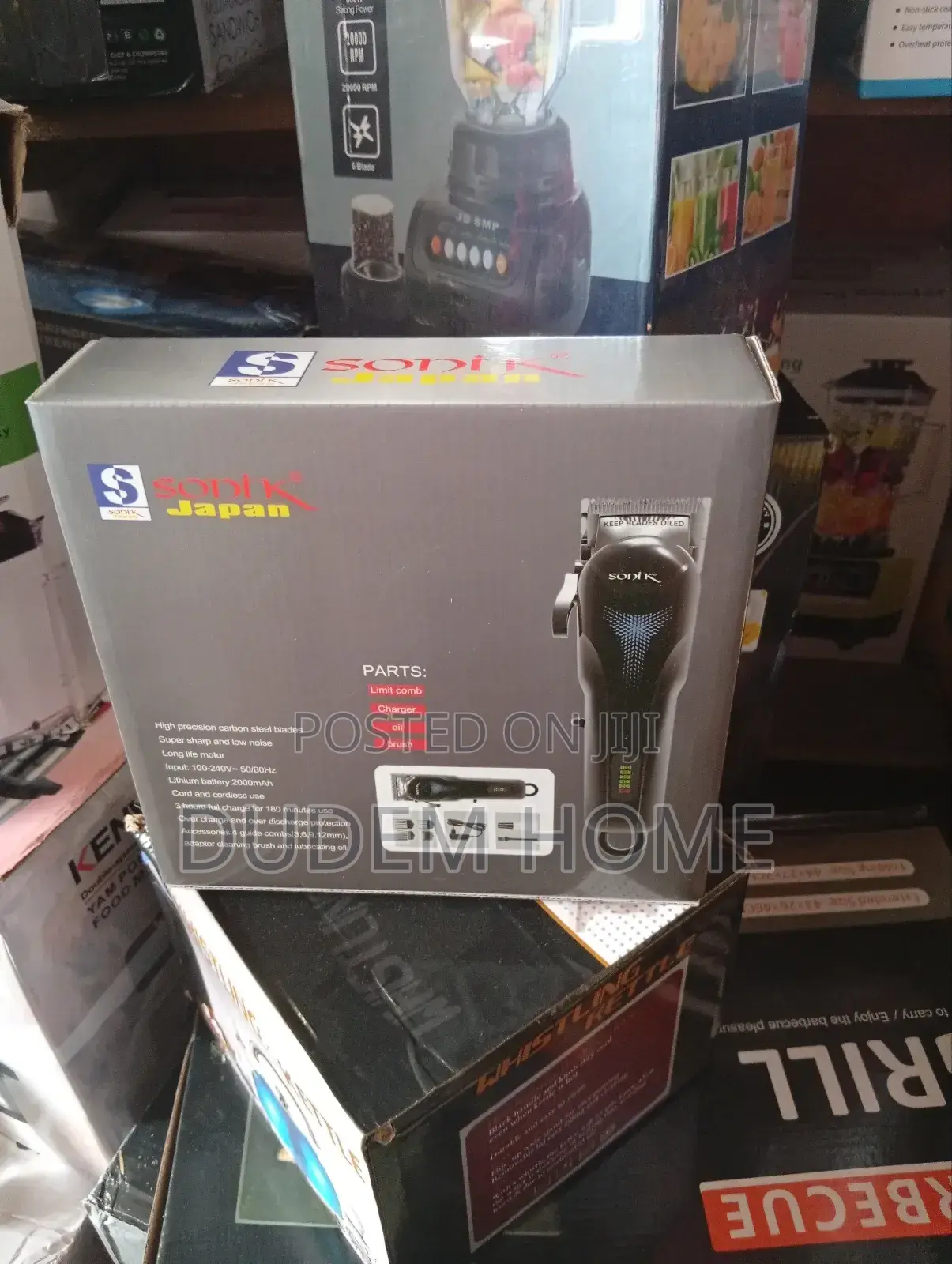 Sonik Japan Rechargeable Clipper