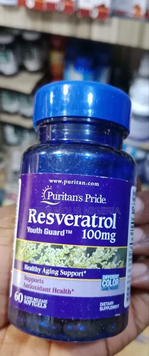 Resveratrol 100mg X 60 Softgels