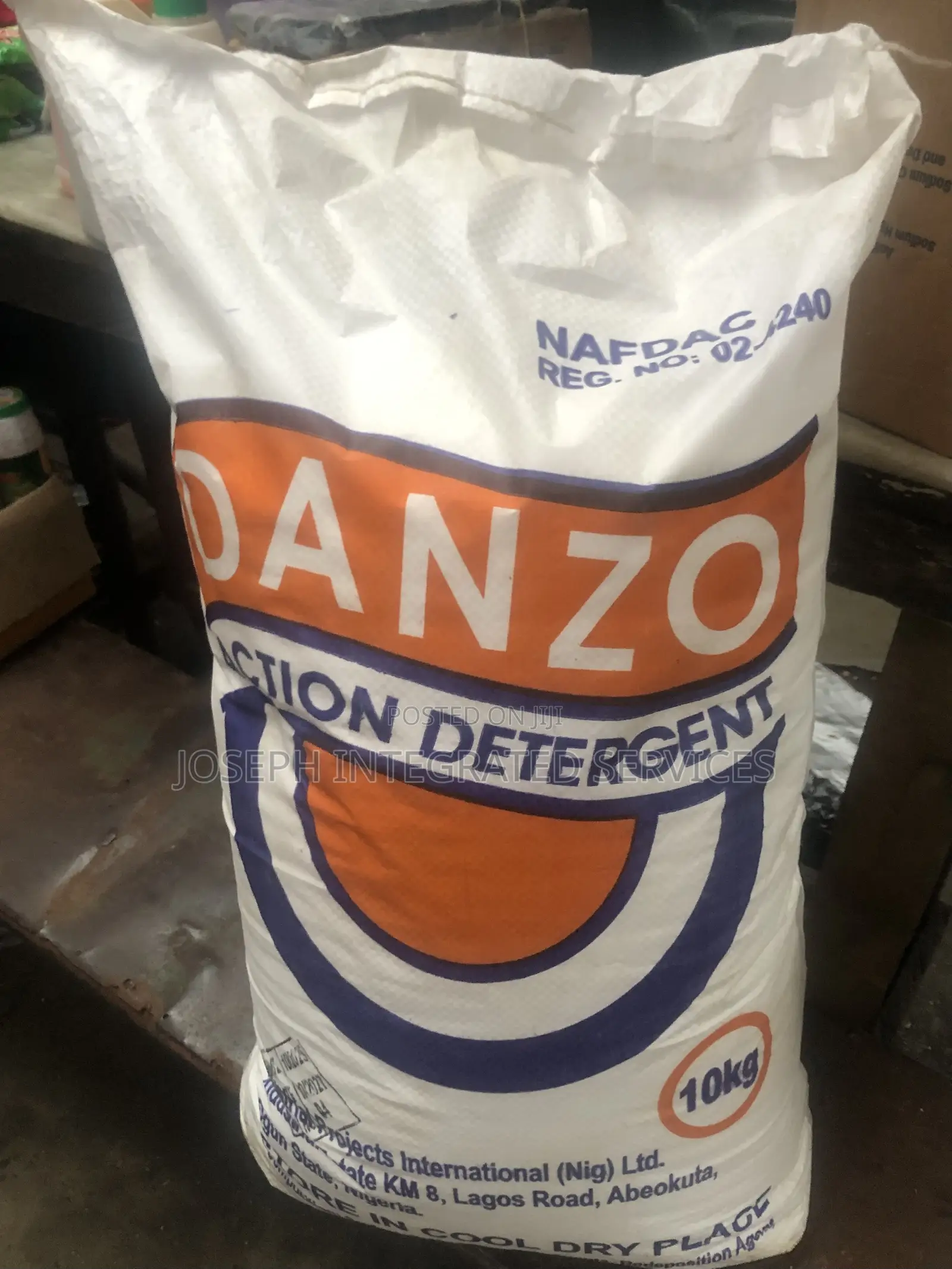 10kg Industrial Danzo Action Detergent