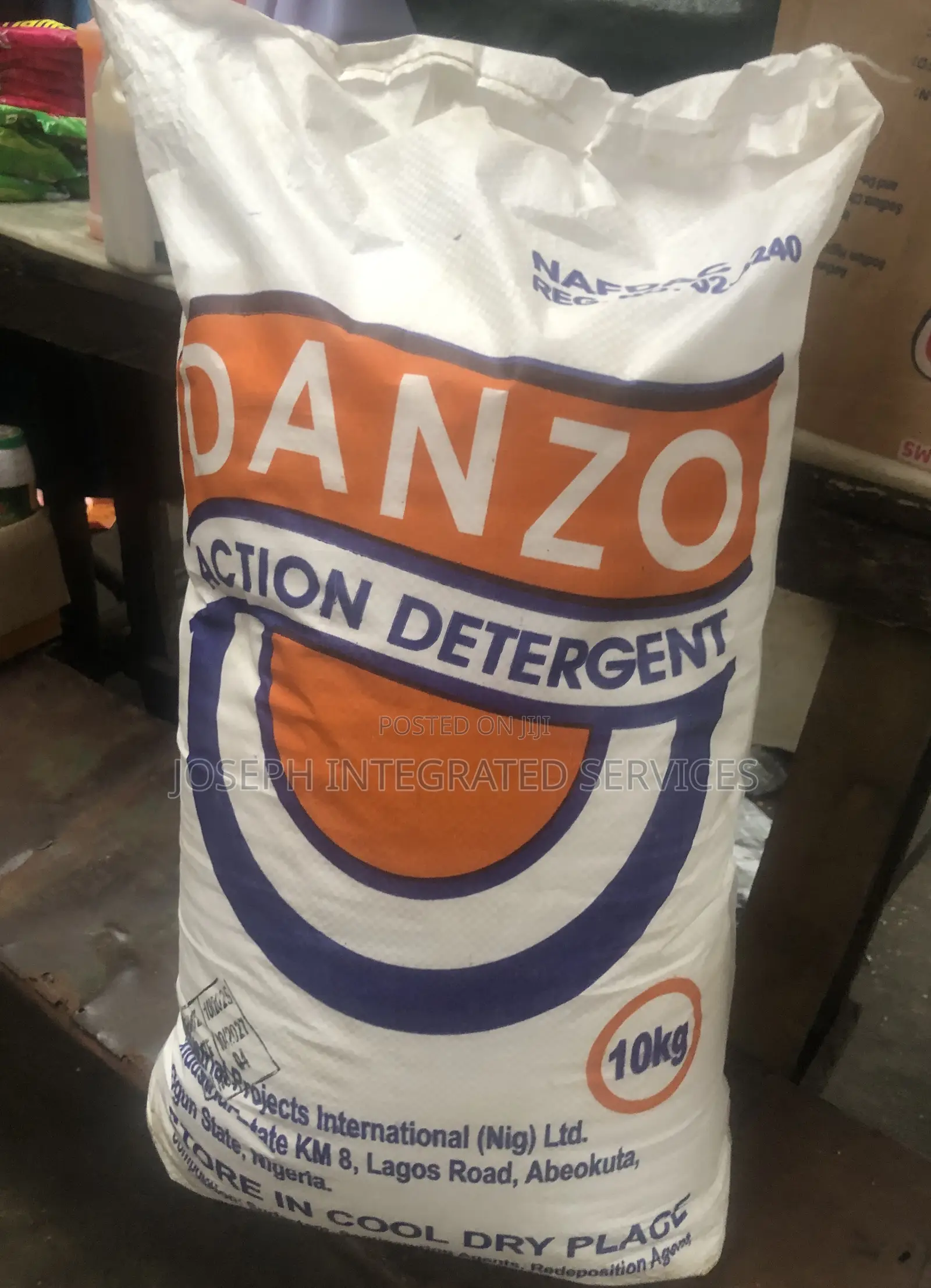 10kg Industrial Danzo Action Detergent