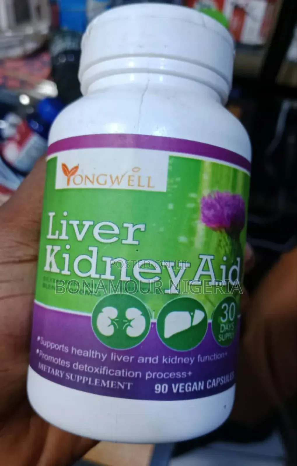 Liver and Kidney Aid X 90 Capsules