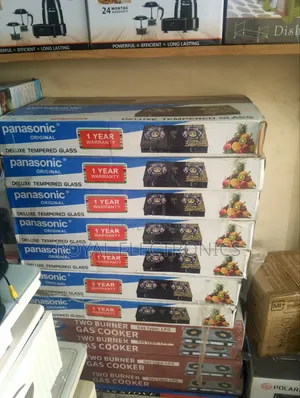 Brand New Panasonic Deluxe Glass Table Gas