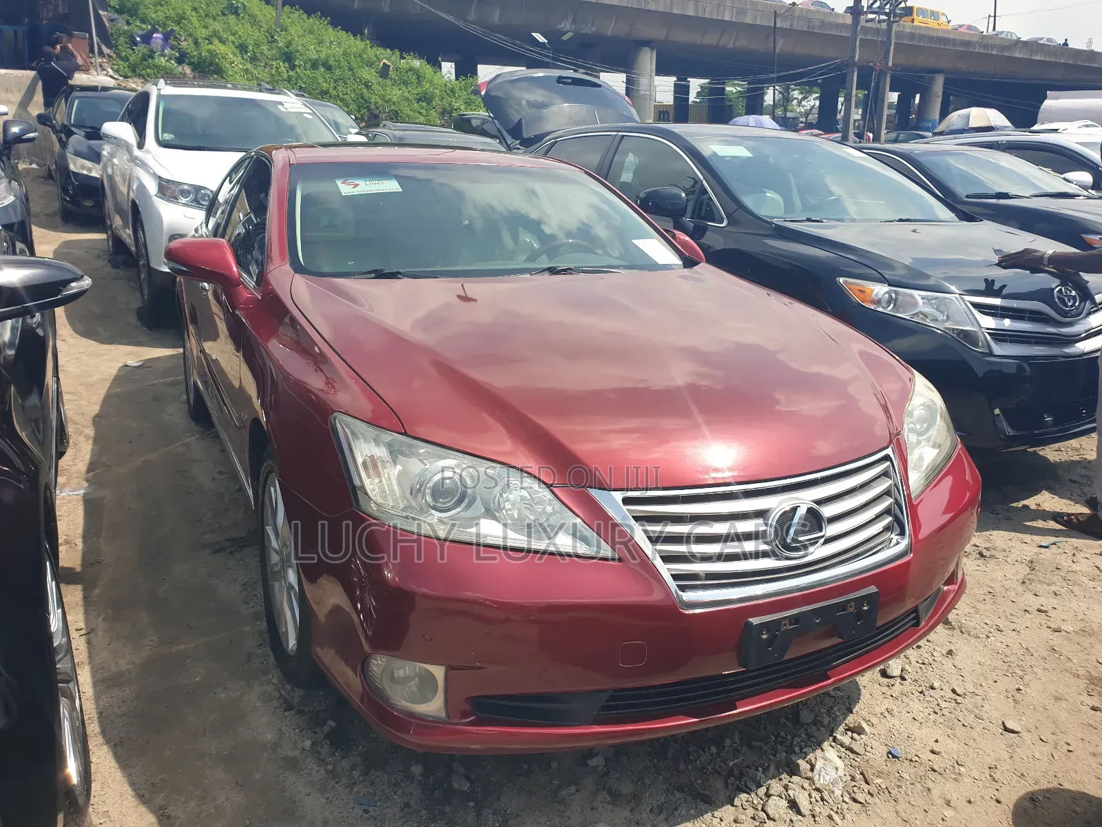 Lexus ES 350 2011 Red