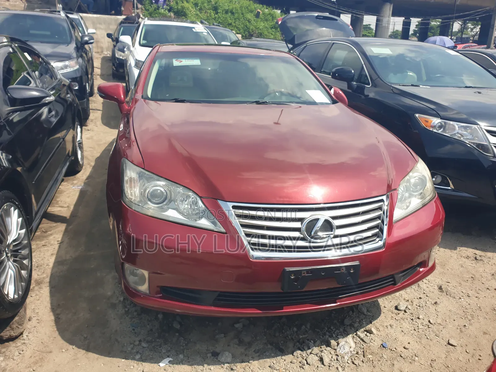 Lexus ES 350 2011 Red
