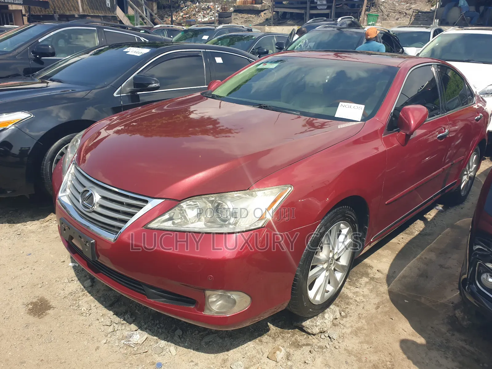 Lexus ES 350 2011 Red