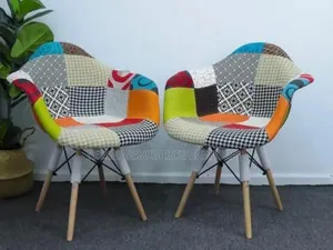 Material Design Four Leg Lounge Stool