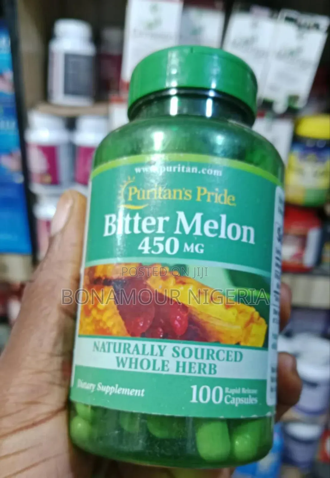 Bitter Melon 450mg X 100 Capsules