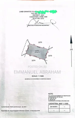 1,493sqm Residential Land at Jahi