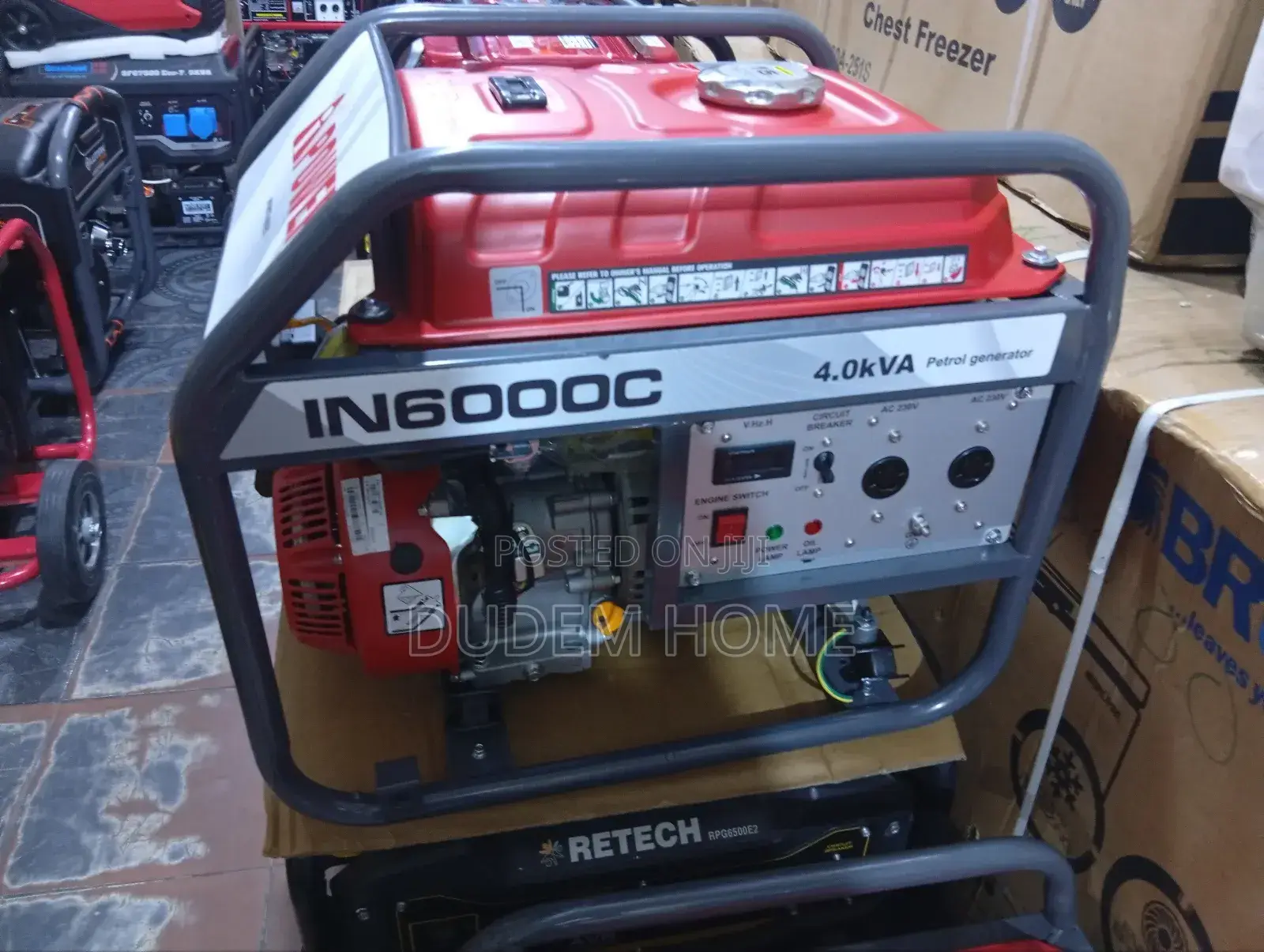 I Power Generator In6000c 4kva