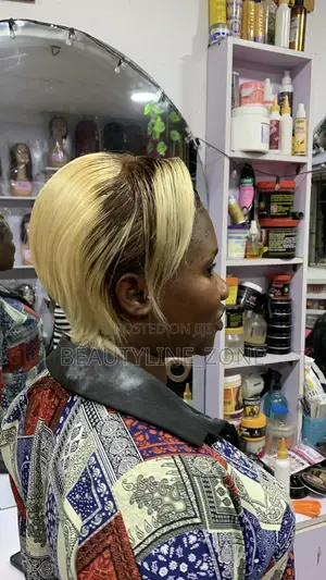 Dark Root Blonde Tiwa Wig