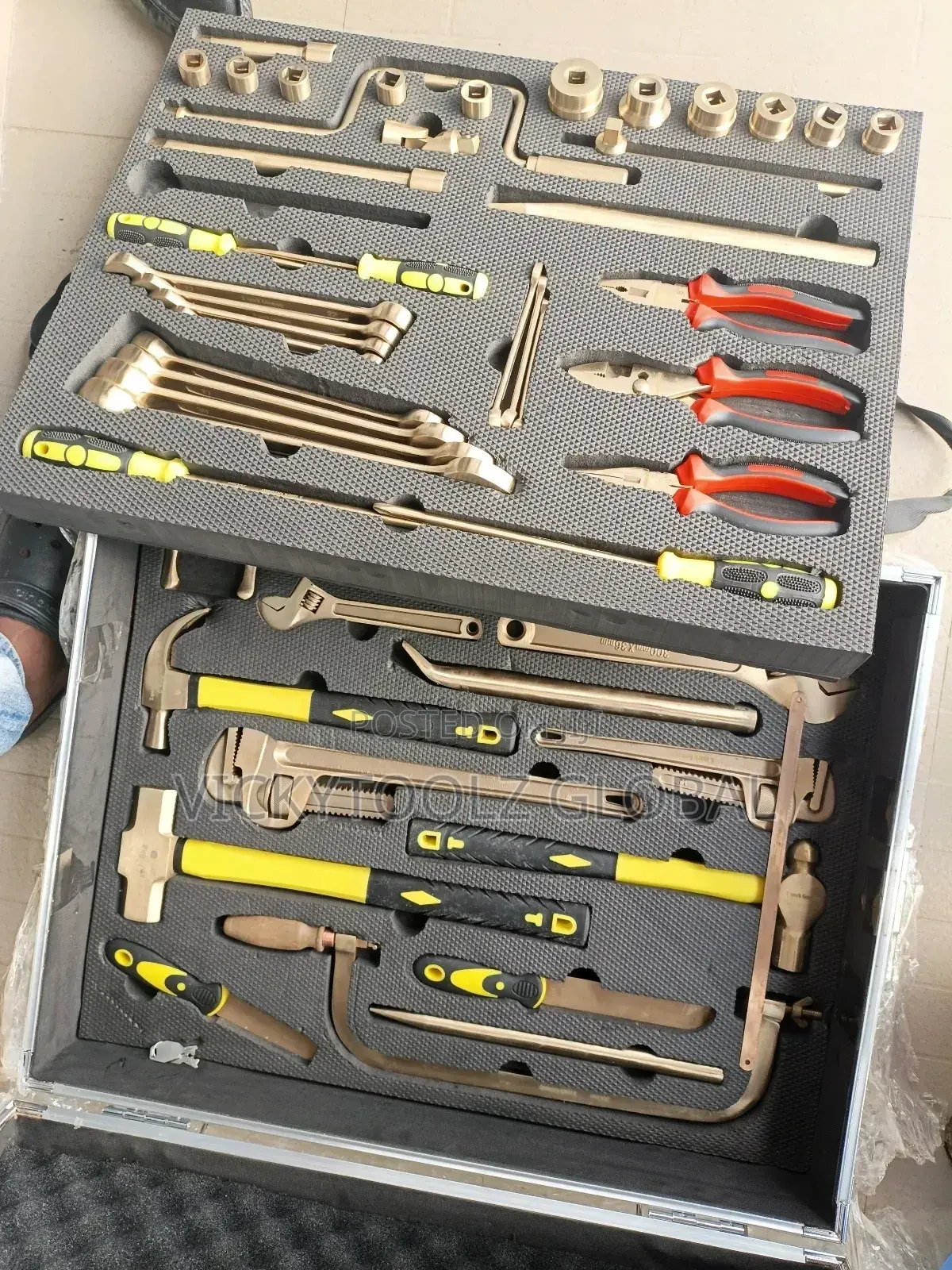 Brass / Non Spark Tool Box Set