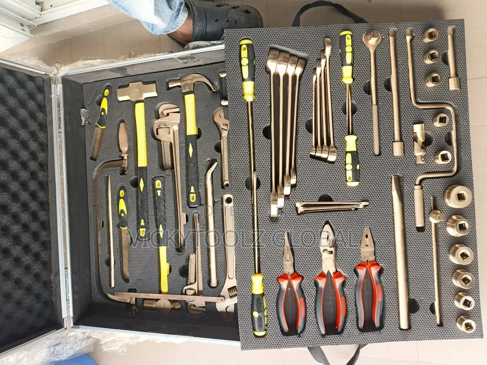 Brass / Non Spark Tool Box Set