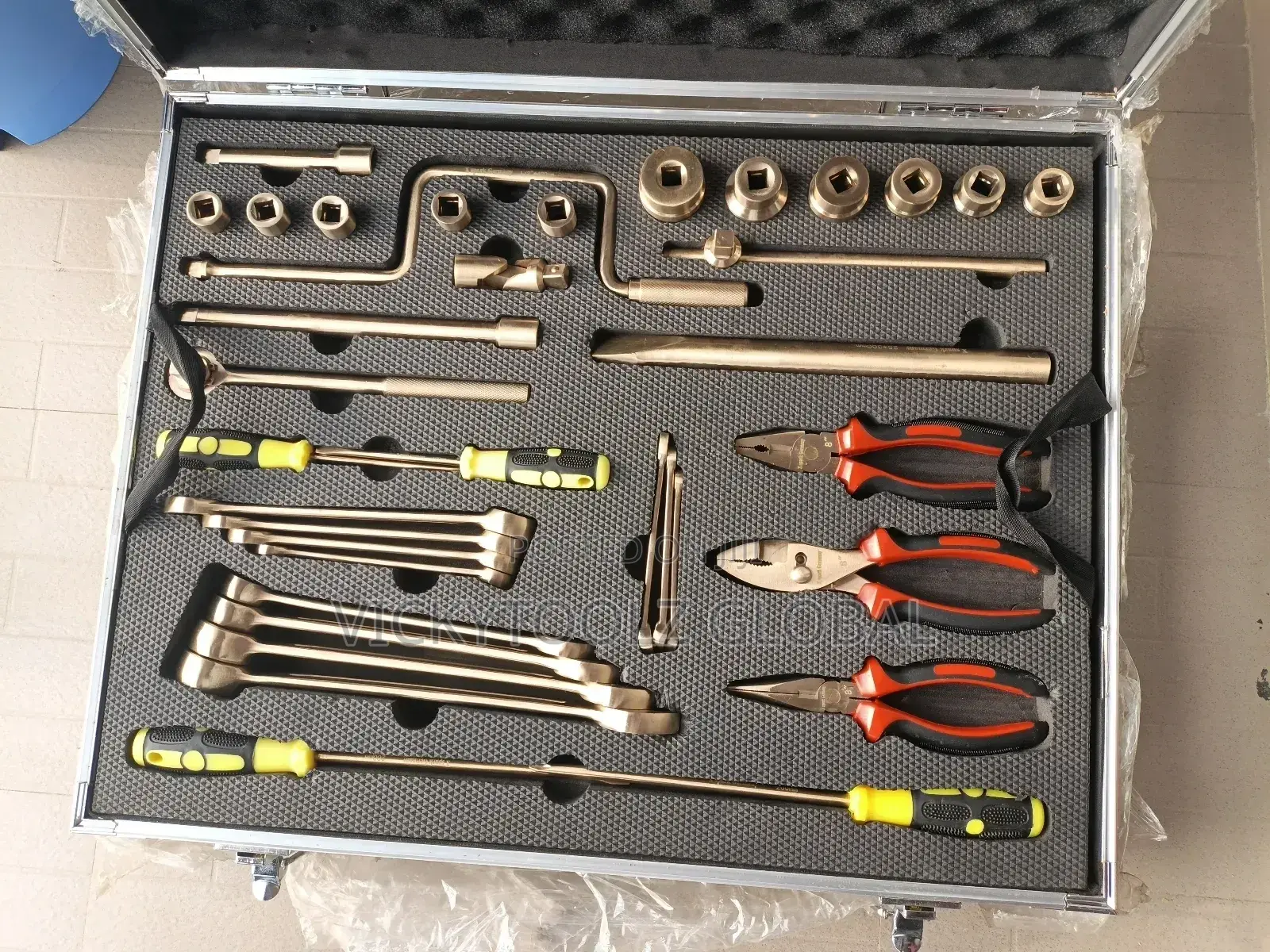 Brass / Non Spark Tool Box Set