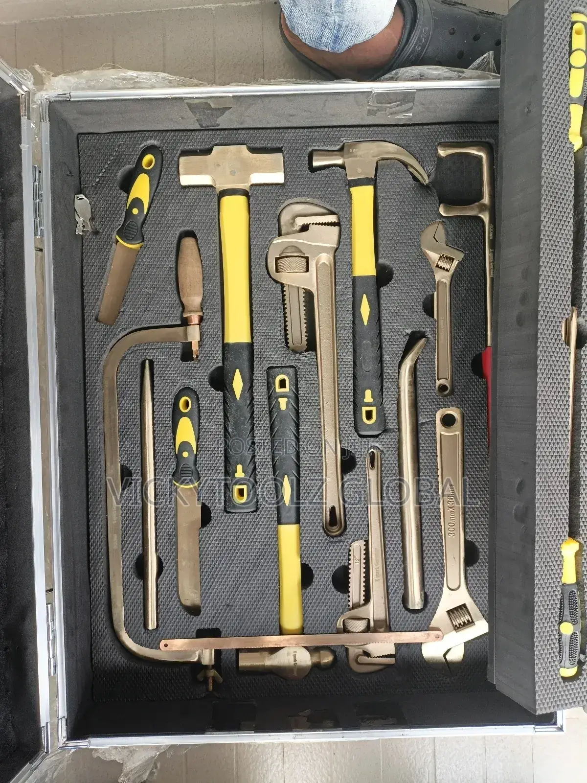 Brass / Non Spark Tool Box Set