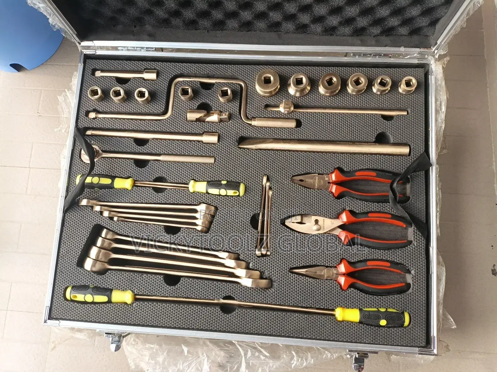Brass / Non Spark Tool Box Set