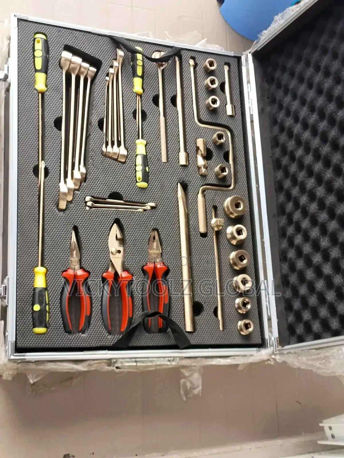 Brass / Non Spark Tool Box Set